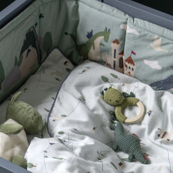 2-delt babysengesett, dragon tales, Sebra