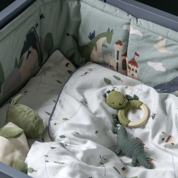 2-delt babysengesett, dragon tales, Sebra