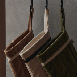 Vari Julestrømpe, khaki, Ferm Living