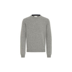 CFKARL Lambswool Polo Knit, silver mink melange, Casual Friday