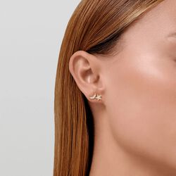 Moon Balance Earstuds, clear, Julie Sandlau