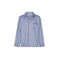 Rome pyjamas, light blue stripes/red piping, Ambassador 1867