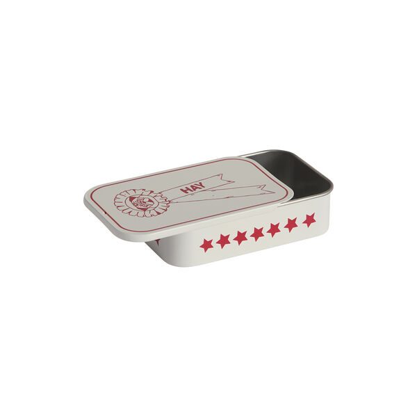 HAY Dogs Treat Tin | Red/White  | Liten matbeholder, HAY