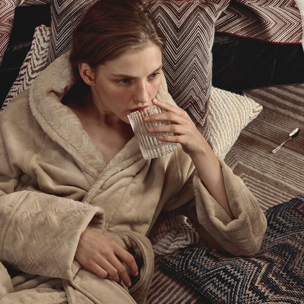 GIORGIO Shawl badek&aring;pe, natural, Missoni Home