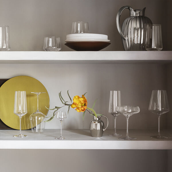 Bernadotte hvitvinsglass, 6 stk, Georg Jensen