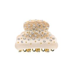 Crystal Hårklemme Small, sand, DARK department