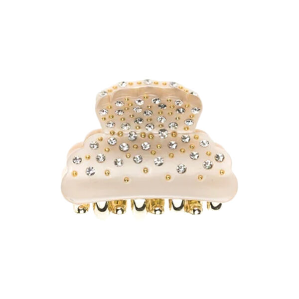 Crystal Hårklemme Small, sand, DARK department