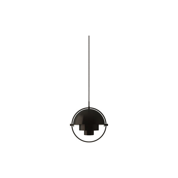 Multi-Lite pendel, black brass, GUBI
