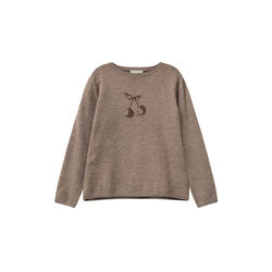 UrsaSK Knit, brown melange, Sofie Schnoor