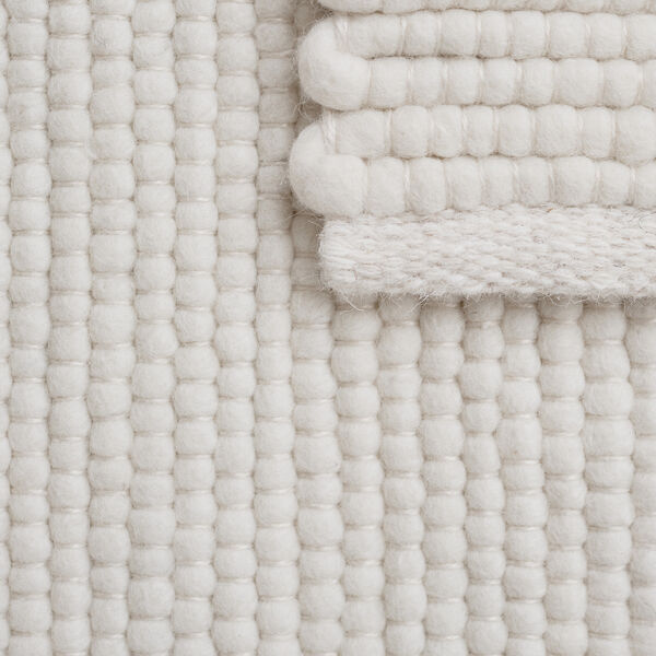 Agner gulvteppe, white, Linie Design