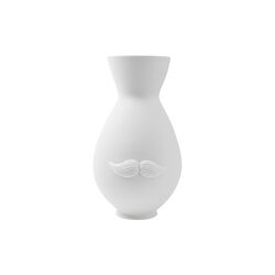 Mr. & Mrs. vase, white