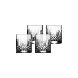 Diamante vannglass/whiskeyglass 4 stk., Luigi Bormioli