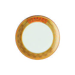 Plate 21 cm, orange coin, Rosenthal x Versace