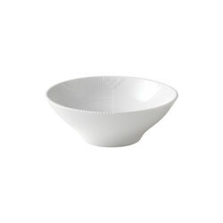 Hvit Elements sk&aring;l, 78 cl, Royal Copenhagen