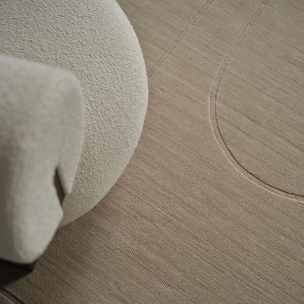 Cursive Expanse gulvteppe, beige, Linie Design