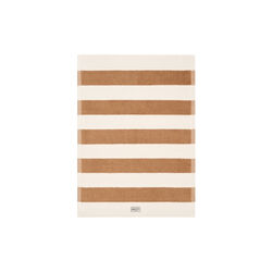 Striped h&aring;ndkle 50x70cm, clay taupe, Gant