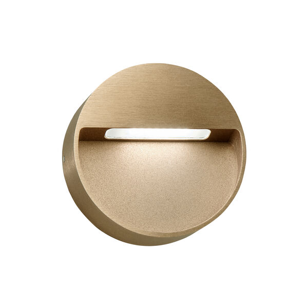 SERIOUS 1 vegglampe, brass, LIGHT-POINT