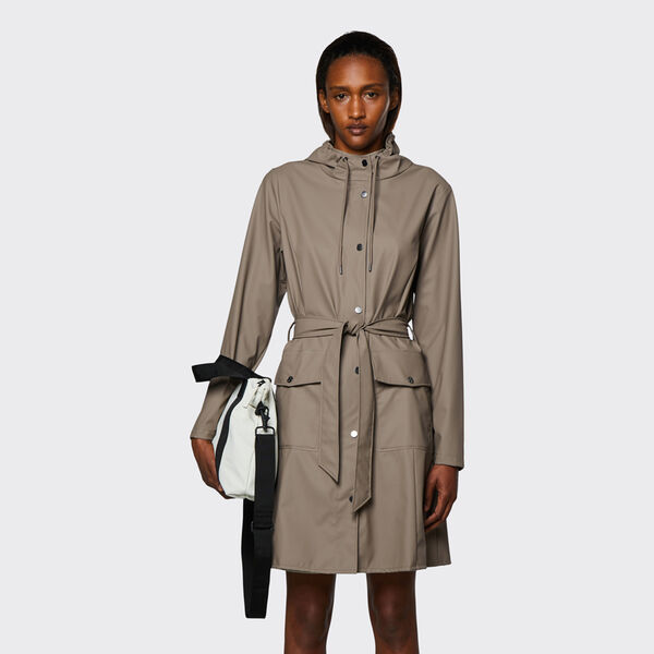 Curve Jacket, taupe, Rains