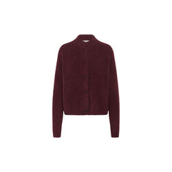 AlphaGZ short cardigan, blood red mélange, Gestuz