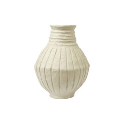 Fleur S vase, beige, Jakobsdals