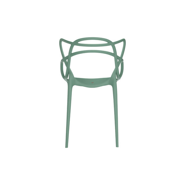 MASTERS stol, sage green, Kartell