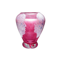 Vi M&oslash;tes Vase, rosa, Magnor
