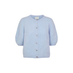 Susan Short Sleeve Cardigan, light blue, Americandreams