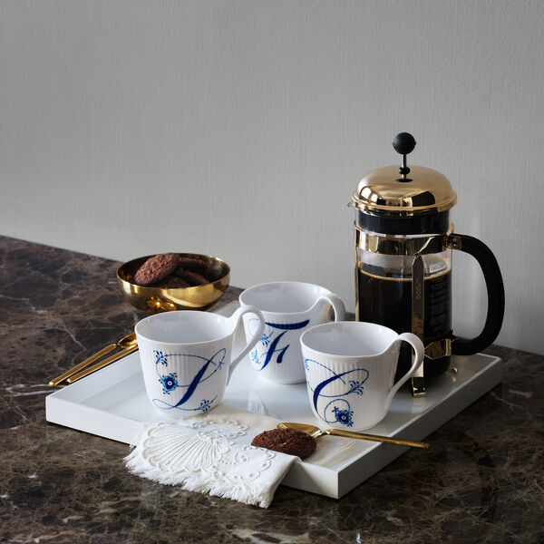 Alfabet krus P, Royal Copenhagen