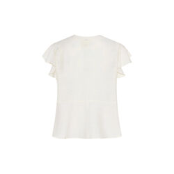 Tuea top, pearled ivory, Heartmade