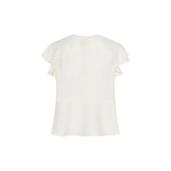 Tuea top, pearled ivory, Heartmade