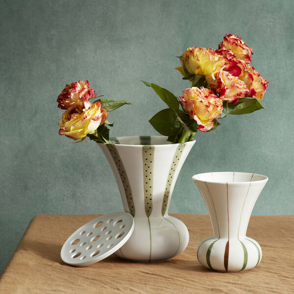 Signature vase, gr&oslash;nn, K&auml;hler