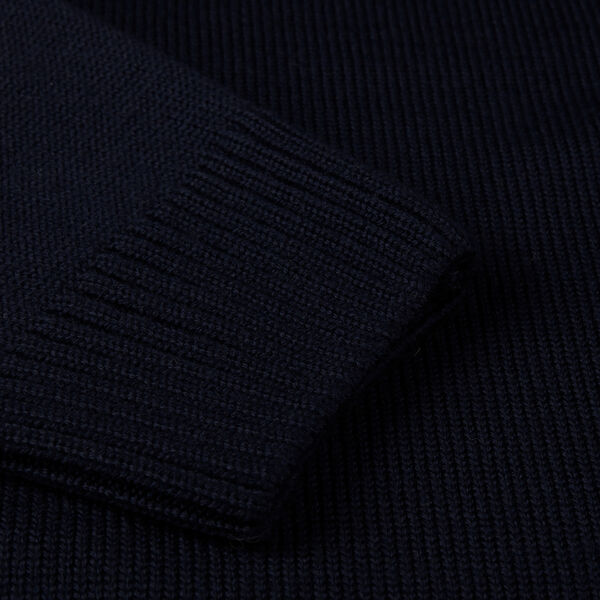 Sweater Knitted Crew Neck Chunky, navy Sweater Knitted Crew Neck Chunky, navy, Stenströms