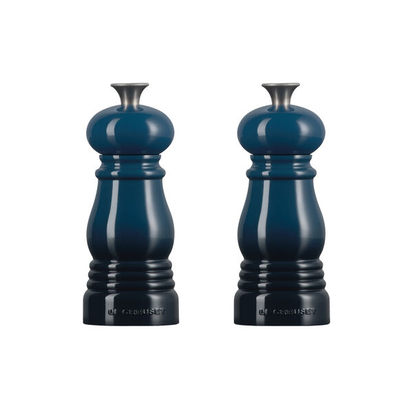 Salt og pepperkvern sett mini, nuit, Le Creuset