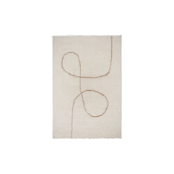 Astral Spiral gulvteppe, camel, Linie Design