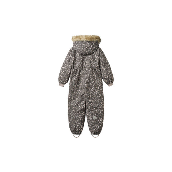 Snowsuit Moe, 9528 black sea open flowers, Wheat