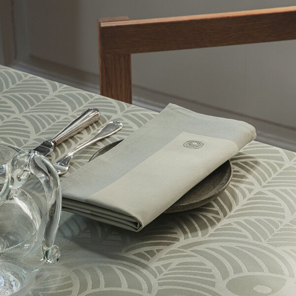 Easter Damaskduk, light green, Georg Jensen Damask