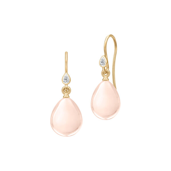 Prima Ballerina Øreringer, gold/blush, Julie Sandlau