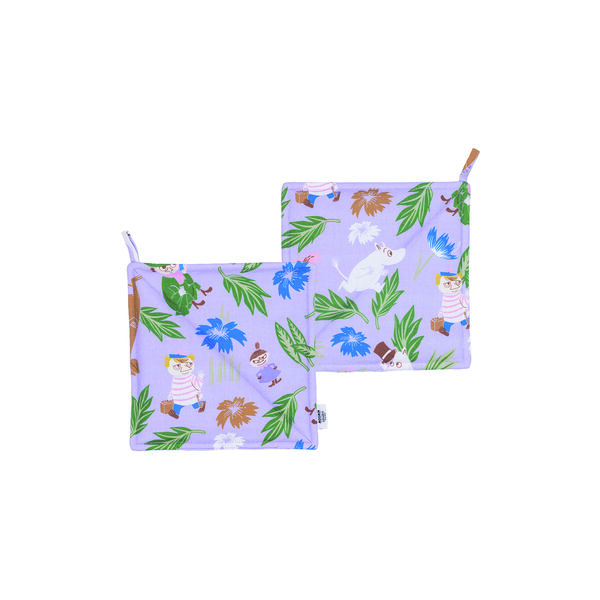 Mummi gryteklut 2 stk., lilla, Moomin Arabia