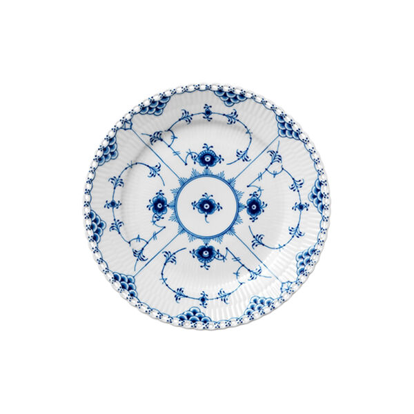 Musselmalt Helblonde tallerken &Oslash; 19 cm, Royal Copenhagen