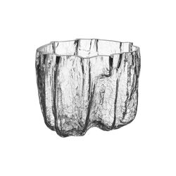 Crackle vase, clear, Kosta Boda