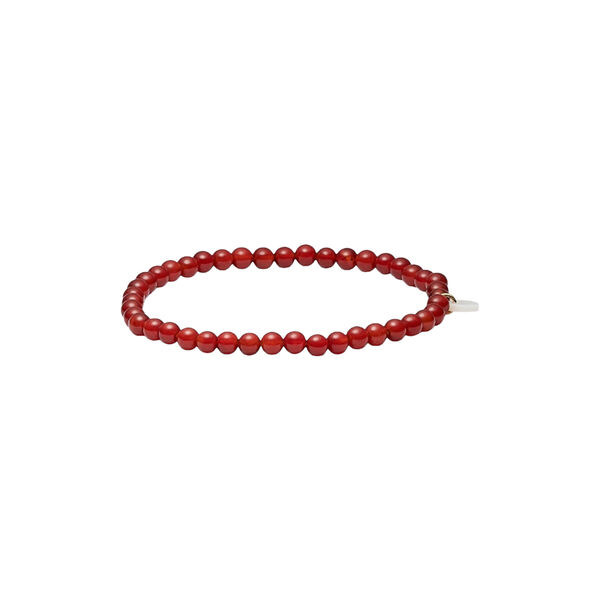 Petite Red Jade Stretch armb&aring;nd, So&iuml;