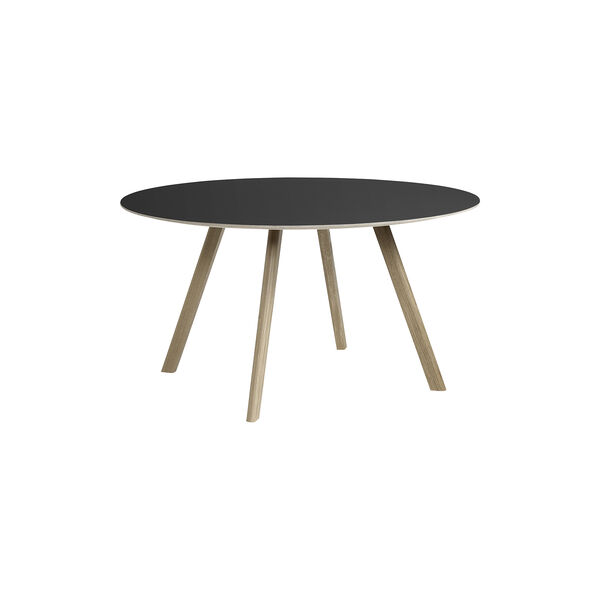 CPH25 spisebord, soaped oak/black CPH25 spisebord, soaped oak/black, HAY