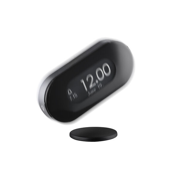 Vekkerklokke, svart, Jacob Jensen