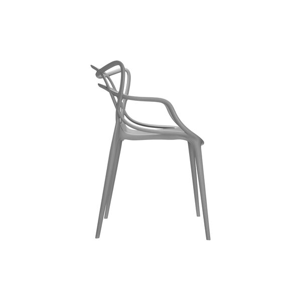 MASTERS stol, grey, Kartell