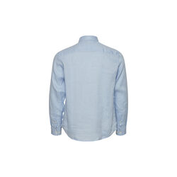 CFANTON BD LS Linen Shirt, chambray blue, Casual Friday