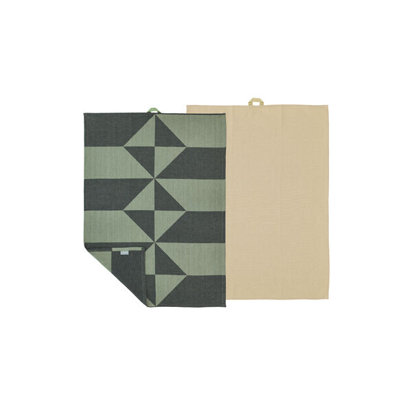 Twist kjøkkenhåndkle, hedge green, Södahl