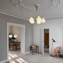 VL Ringkrone 5 lysekrone, Louis Poulsen