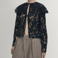 Tolpa bluse, blonde svart, ALOHAS