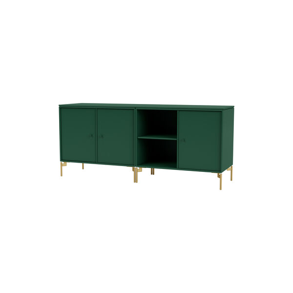 SAVE Lowboard with Brass Legs, 136 pine, Montana Furniture