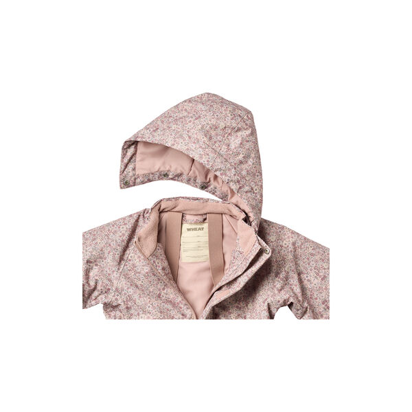 Snowsuit Miko, 2036 rose dust flowers, Wheat